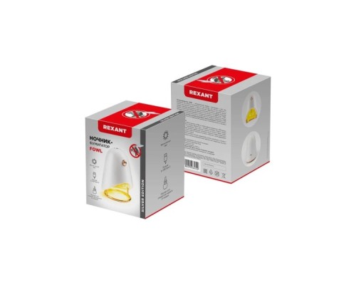 Ночник-фумигатор REXANT 71-0044 USB, S 30м², белый Ночник-фумигатор REXANT 71-0044 USB, S 30м², белый