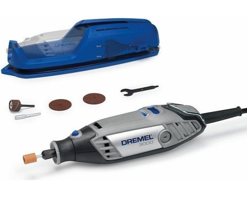 Шлифмашина прямая сетевая DREMEL 3000-5 S с подарочным набором [F0133000ND]