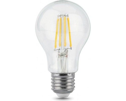 Лампа светодиодная GAUSS A60 filament а60 10w 930lm 2700к е27 led [102802110]