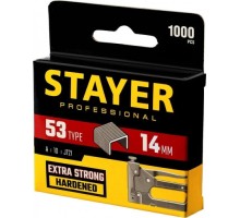 Скоба STAYER MASTER 14 мм для степлера тонкие тип 53, 1000 шт [3159-14_z02]