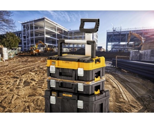 Ящик для инструмента DeWALT TSTAK модуль dw ip54 с длинной ручкой [DWST83344-1]