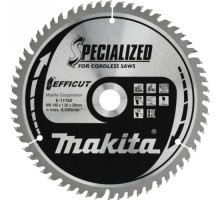 Пильный диск по дереву MAKITA E-11162 efficut 190x20x1,35x60t