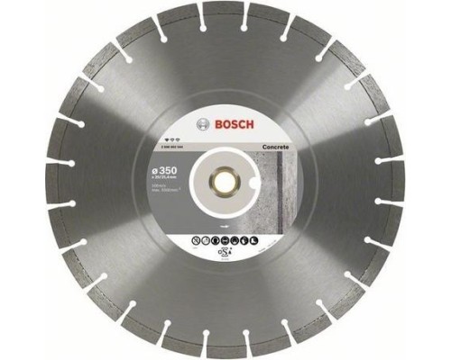 Алмазный диск по бетону BOSCH 400х25,4/20 мм Standard for Concrete [2608603807]