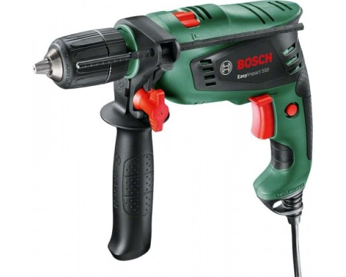 Дрель ударная сетевая BOSCH EasyImpact 550 [0603130020] Кейс