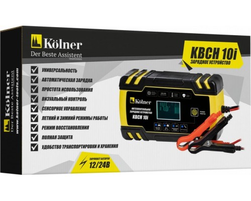 Зарядное устройство KOLNER KBCH 10i 12/24 в [кн10ибсх]