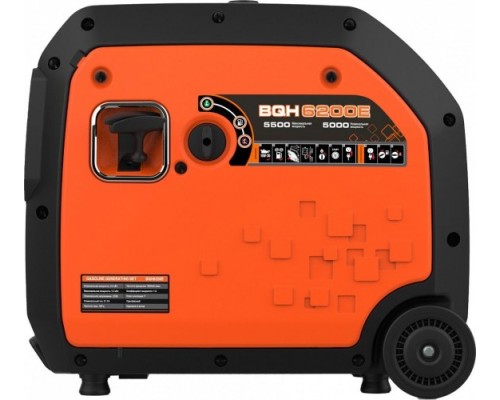 Генератор бензиновый ZONGSHEN BQH 6200 E инверторный [1T90DF650]