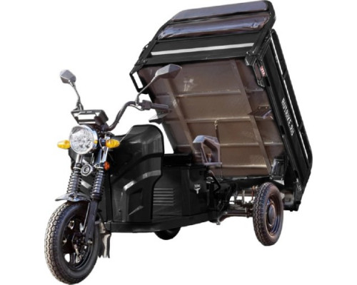 Трицикл грузовой электрический RUTRIKE Мастер 1500 60V1000W Черный матовый-2814 024452-2814 купить с доставкой и официальной гарантией