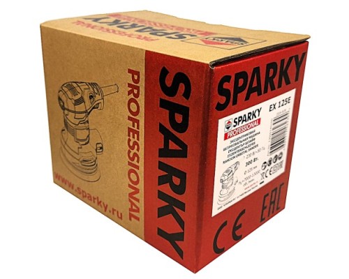 Виброшлифмашина эксцентриковая сетевая SPARKY EX 125E 13000140100 купить с доставкой и официальной гарантией