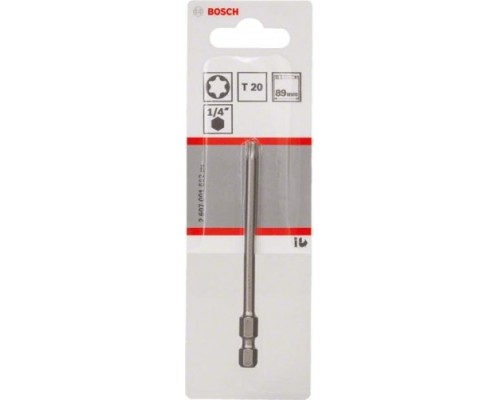 Бита для заворачивания BOSCH Extra Hard 89 мм T20 [2607001652]