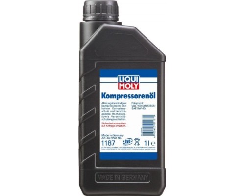 Масло компрессорное LIQUI-MOLY Kompressorenoil (VDL-100) 1 л 1187 синтетическое [1187]