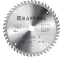 Пильный диск по дереву KRAFTOOL PRECISION 190х20мм 48T [36952-190-20]