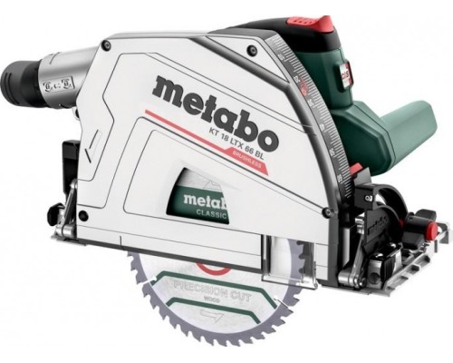 Пила циркулярная аккумуляторная METABO KT 18 LTX 66 BL без АКБ и ЗУ [601866840]