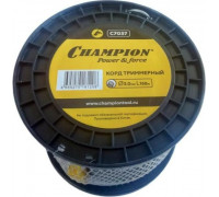 Леска триммерная CHAMPION C7037 aluminium 3.0мм*168м (круглый)+нож