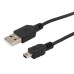 Кабель REXANT 18-4402 USB-A – mini USB, 1A, 1м, ПВХ, черный