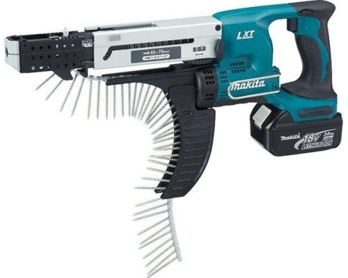 Аккумуляторный шуруповерт MAKITA DFR 750 RFE магазинный [DFR750RFE]