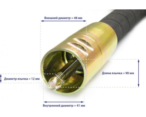 Гибкий вал ТСС ВВН 3/70ДУ с вибронаконечником [016912]