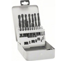 Набор сверл по металлу BOSCH HSS-G 19 шт D1-10 MetalBox кейс 2607018726