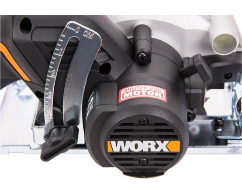 Пила циркулярная аккумуляторная WORX WX531.9 worxsaw без АКБ и ЗУ мини-пила, бесщеточная [WX531.9]