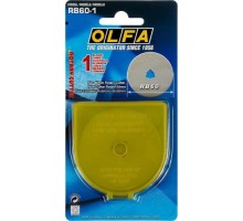 Лезвие для ножа Olfa OL-RB60-1 специальное, круговое, 60 мм, 1 шт