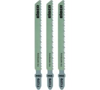 Пилки по металлу Biber 85280 Т127D 74/3мм, быстрый рез (3шт.) тов-120523