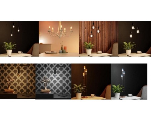 Лампа светодиодная GAUSS Smart home filament а60 6,5w 806lm 2000-6500к e27 [1220112]