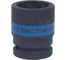 Головка торцевая ударная KING TONY 12-гранная 3/4