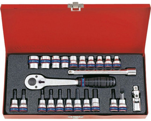 Набор головок KING TONY 3524MR 3/8", 24 предмета