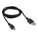 Кабель REXANT 18-4402 USB-A – mini USB, 1A, 1м, ПВХ, черный