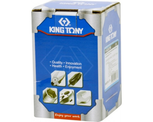 Ударная головка шестигранная глубокая 21 мм, 3/4" KING TONY 643521M