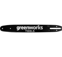 Шина для цепной пилы GREENWORKS 2 947 007 для пил 24v/40v, 30см. 2947007