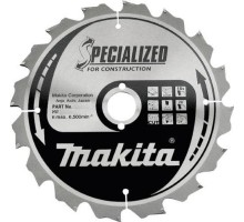 Пильный диск универсальный MAKITA 210x30x1.8x14T для строительных работ [B-31310]