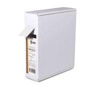 Термоусаживаемая трубка КВТ Т-BOX-4/2 бел (10м) 65593