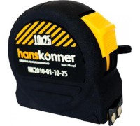 Рулетка HANSKONNER HK2010-01-10-25 противоударный корпус softtouch