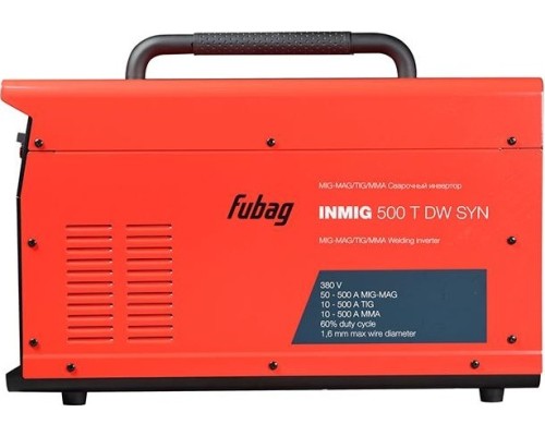 Сварочный полуавтомат FUBAG INMIG 500T DW SYN (31406) + подающий механизм DRIVE DW SYN (31407) [31406.2]