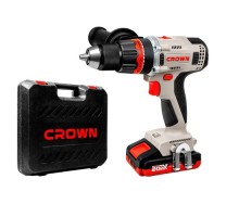 Дрель-шуруповерт аккумуляторная Crown CT21090HMX-2 BMC BL