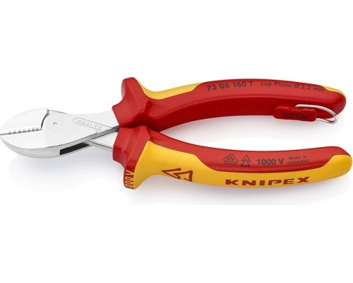 Бокорезы диэлектрические KNIPEX X-Cut 7306160T 160 мм [KN-7306160T]