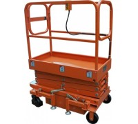 Ножничный подъемник GROST PX T3-3000 несамоходный (3 м/300 кг, DC, 12В) 109543 109543
