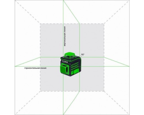 Лазерный уровень ADA CUBE 2-360 GREEN ULTIMATE EDITION [А00471]