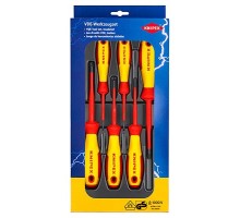 Набор отверток диэлектрических KNIPEX KN-002012V03 с узким концом, 6 предм.