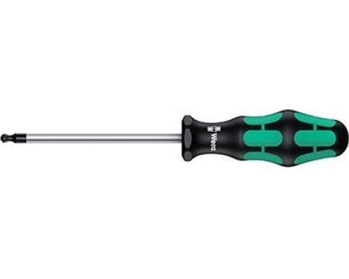 Отвертка WERA Kraftform Plus Серия 300 TORX 367 K TX 15 х 80 мм, со сферической головкой WE-027950 [WE-027950]