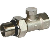 Вентиль на обратную подводку прямой ROYAL THERMO 3/4