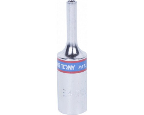 Головка торцевая удлиненная E-Стандарт KING TONY E4 3/8", 327504М