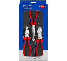 Набор слесарных инструментов KNIPEX 3 предмета 002011V01 KN-002011V01