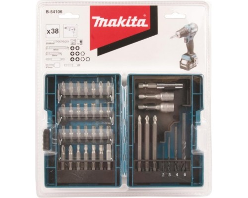 Набор оснастки универсальный MAKITA B-54106 38 шт. Набор оснастки универсальный MAKITA B-54106 38 шт.