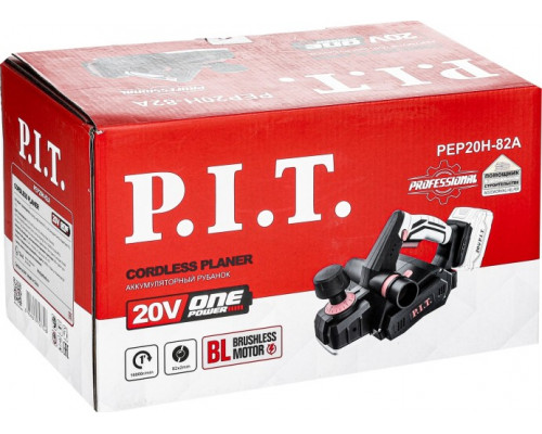 Рубанок аккумуляторный P.I.T. PEP20H-82A Solo купить с доставкой и официальной гарантией