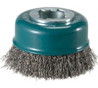 Щетка обдирочная для УШМ MAKITA D-73346 проволочная чашечная x-lock d75 мм.