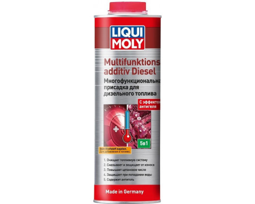 Присадка для дизельного топлива LIQUI MOLY Multifunktionsadditiv Diesel 1 л. 39025 многофункц. 39025