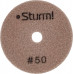 Шлифовальный круг по камню Sturm 9012-D100-50 алмазный гибкий, 100 мм, p50, сухое шлиф.