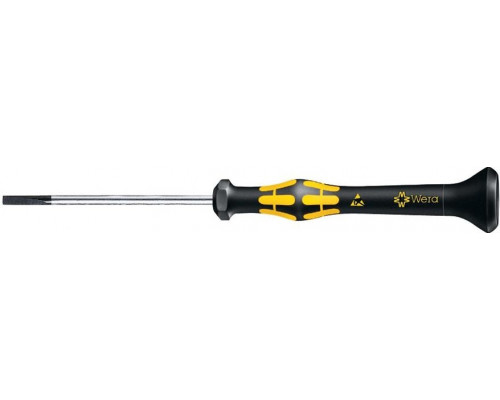 Отвертка шлицевая WERA Kraftform Micro 1578 A ESD 0,30 х 1,8 х 60 мм WE-030102 WE-030102