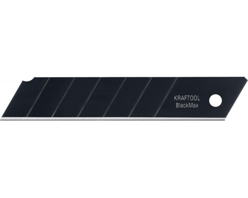 Лезвие для ножа KRAFTOOL BLACK MAX 25 мм, 5 шт. 09602-25-S5